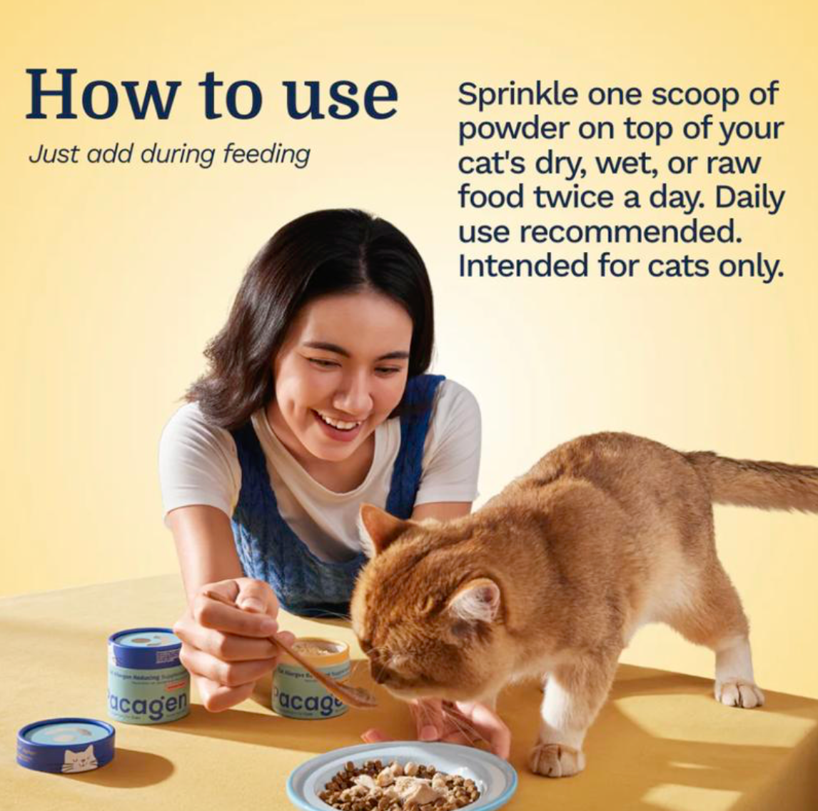 Cat Allergen Reducing Supplement